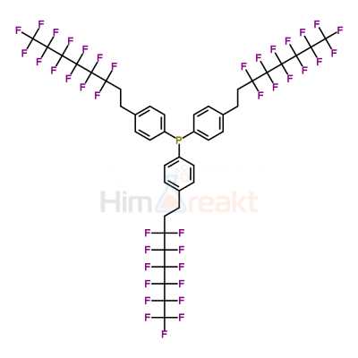 Трис[4-(3,3,4,4,5,5,6,6,7,7,8,8,8-тридекафтороктил)фенил]фосфин