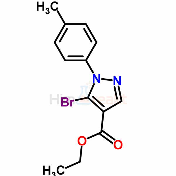 Этил 5-бром-1-(4-метилфенил)-1H-пиразол-4-карбоксилат
