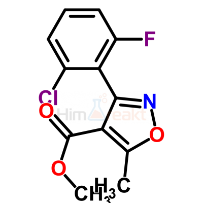 Метил 3-(2-хлор-6-фторфенил)-5-метил-4-изоксазолкарбоксилат