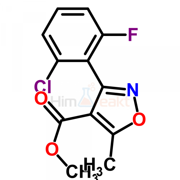 Метил 3-(2-хлор-6-фторфенил)-5-метил-4-изоксазолкарбоксилат