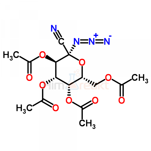 2,3,4,6-Тетра-O-ацетил-1-азидо-1-деокси-альфа-d-галактопиранозил цианид