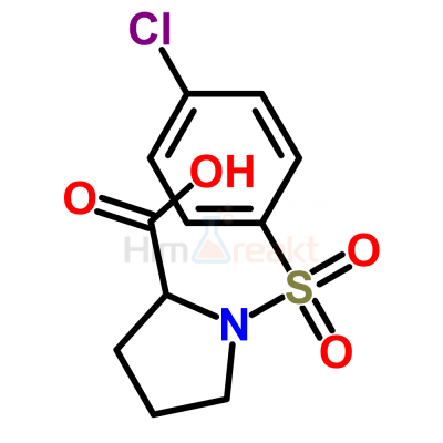 1-[(4-Хлорфенил)сульфонил]-2-пирролидинкарбоновая кислота