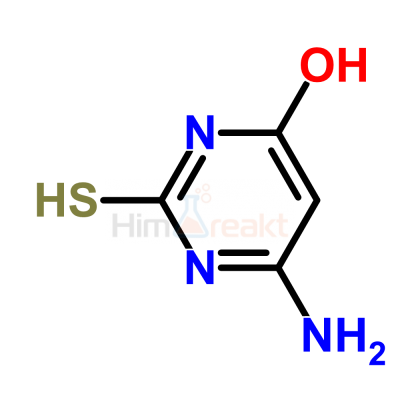 4-Амино-6-гидрокси-2-меркаптопиримидин