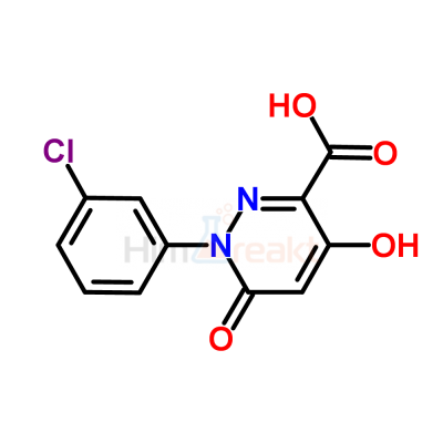 1-(3-Хлорфенил)-4-гидрокси-6-оксо-1,6-дигидро-3-пиридазинкарбоновая кислота