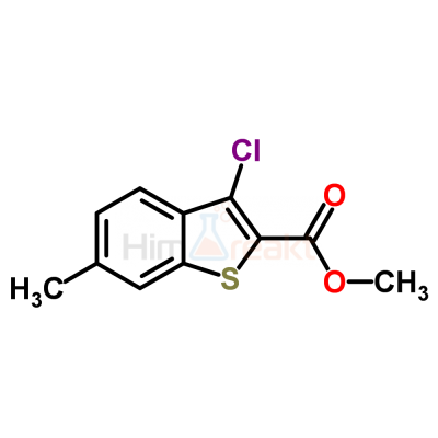 Метил 3-хлор-6-метилбензо[b]тиофен-2-карбоксилат