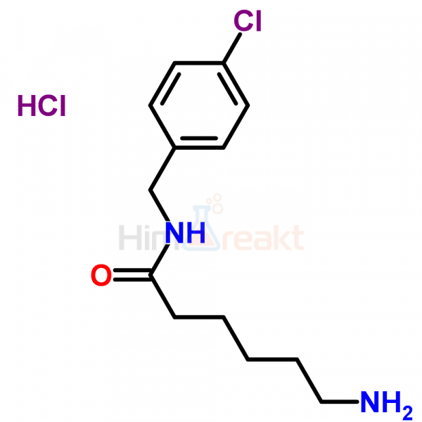 эпсилон-Аминокапроил-п-хлорбензиламид гидрохлорид