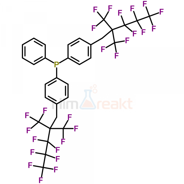 Бис[4-(3,3,4,4,5,5,5-гептафтор-2,2-бис(трифторметил)пентил)фенил]фенилфосфин
