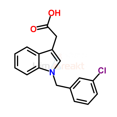 2-[1-(3-Хлорбензил)-1H-индол-3-ил]уксусная кислота