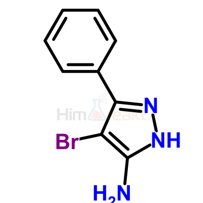 3-Амино-4-бром-5-фенилпиразол
