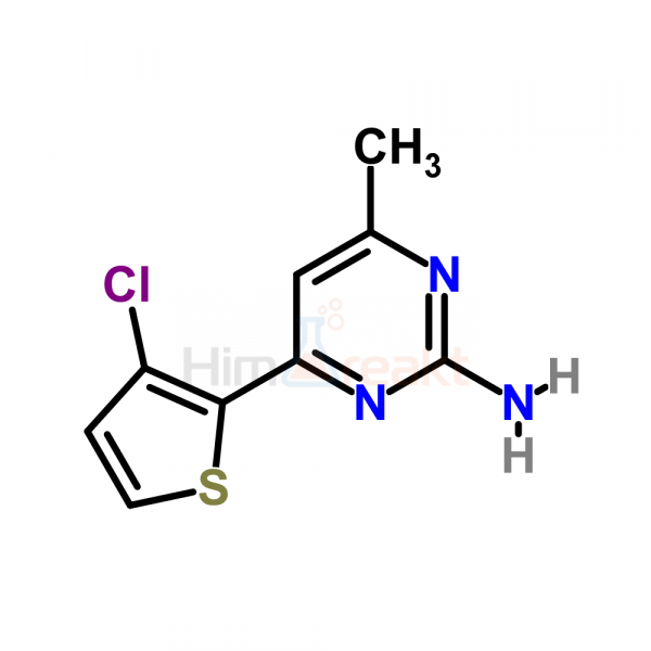 4-(3-Хлор-2-тиенил)-6-метил-2-пиримидинамин