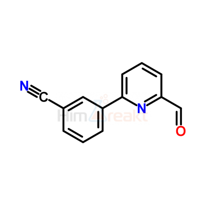 3-(6-Формилпиридин-2-ил)бензонитрил