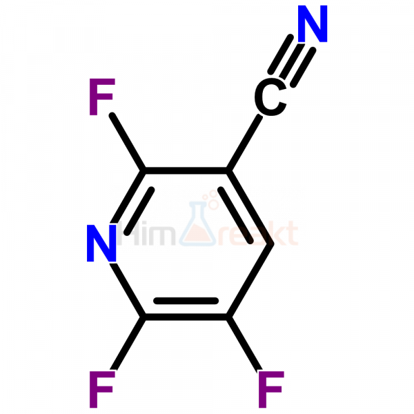 2,5,6-Трифторпиридин-3-карбонитрил