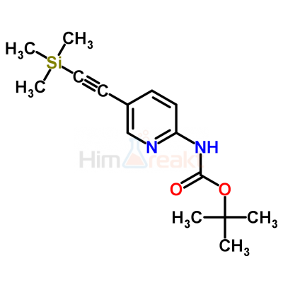 (5-Триметилсиланилэтинил-пиридин-2-ил)-карбаминовая кислота трет-бутиловый эфир