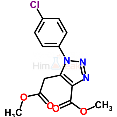 Метил 1-(4-хлорфенил)-5-(2-метокси-2-оксоэтил)-1H-1,2,3-триазол-4-карбоксилат