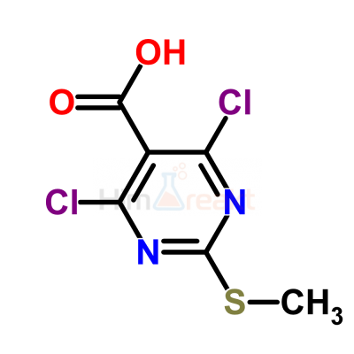 4,6-Дихлор-2-(метилтио)пиримидин-5-карбоновая кислота