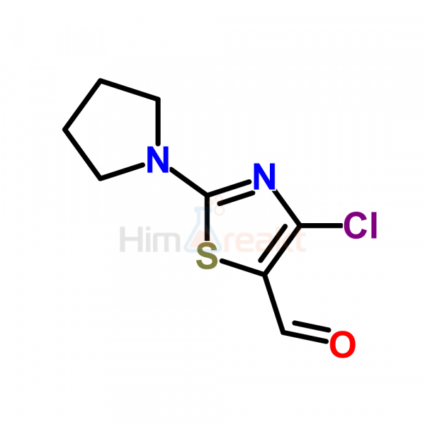 4-Хлор-2-(1-пирролидино)-5-тиазолкарбоксальдегид