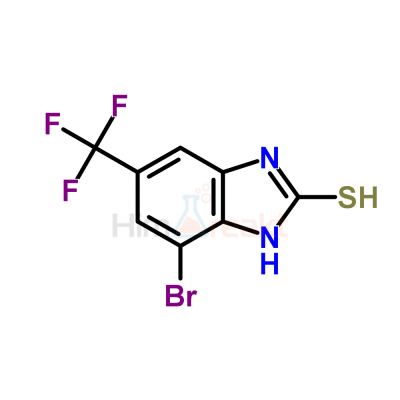 4-Бром-2-меркапто-6-(трифторметил)бензимидазол