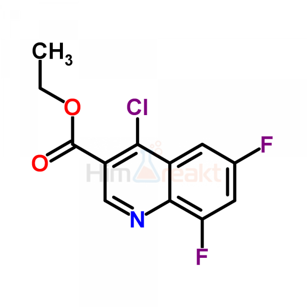 Этил 4-хлор-6,8-дифторкуинолин-3-карбоксилат