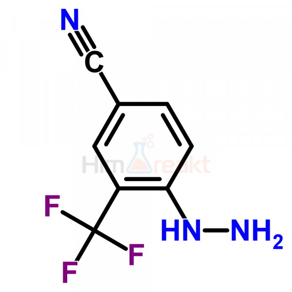 4-Циано-2-(трифторметил)фенилгидразин