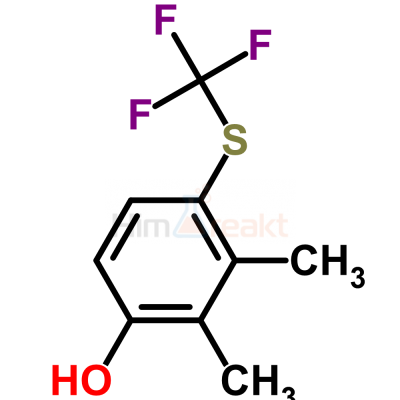 2,3-Диметил-4-(трифторметилтио)фенол
