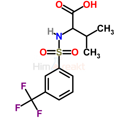 3-Метил-2-({[3-(трифторметил)фенил]сульфонил}амино)бутановая кислота