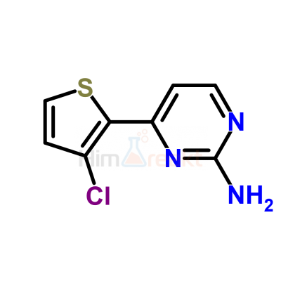 4-(3-Хлор-2-тиенил)-2-пиримидинамин