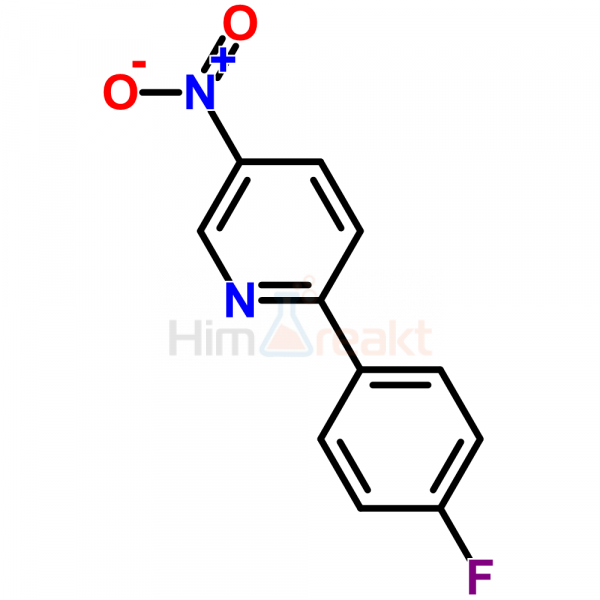 2-(4-Фторфенил)-5-нитропиридин