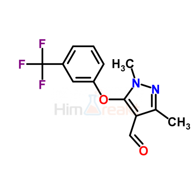 1,3-Диметил-5-[3-(трифторметил)фенокси]-1H-пиразол-4-карбальдегид