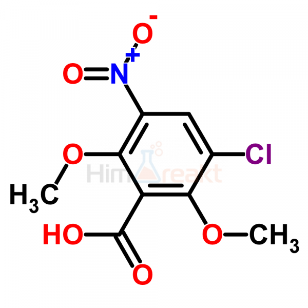 3-Хлор-2,6-диметокси-5-нитробензойная кислота