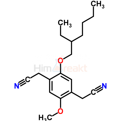 2-Метокси-5-(2'-этилгексилокси)бензол-1,4-диацетонитрил