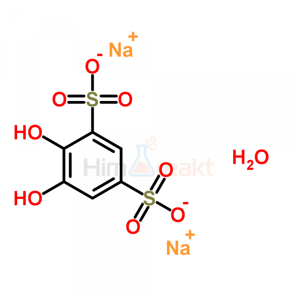 1,2-Дигидроксибензол-3,5-дисульфоновая кислота динатриевая соль моногидрат