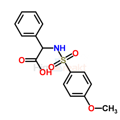 2-{[(4-Метоксифенил)сульфонил]амино}-2-фенилуксусная кислота
