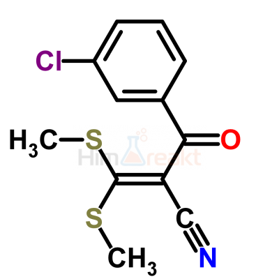 2-(3-Хлорбензоил)-3,3-ди(метилтио)акрилонитрил