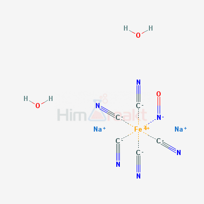 Натрий нитроферрицианид(III) дигидрат