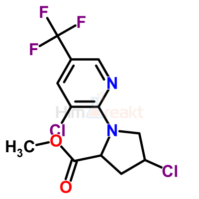 Метил 4-хлор-1-[3-хлор-5-(трифторметил)-2-пиридинил]-2-пирролидинкарбоксилат