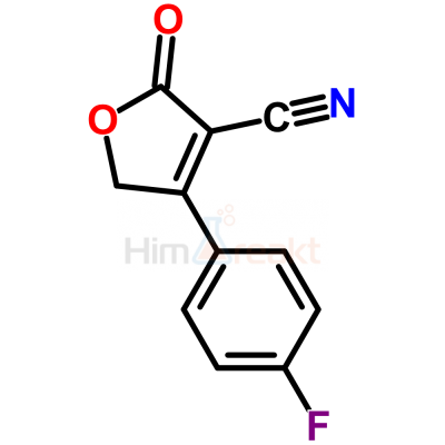 4-(4-Фторфенил)-2-оксо-2,5-дигидро-3-фуранкарбонитрил