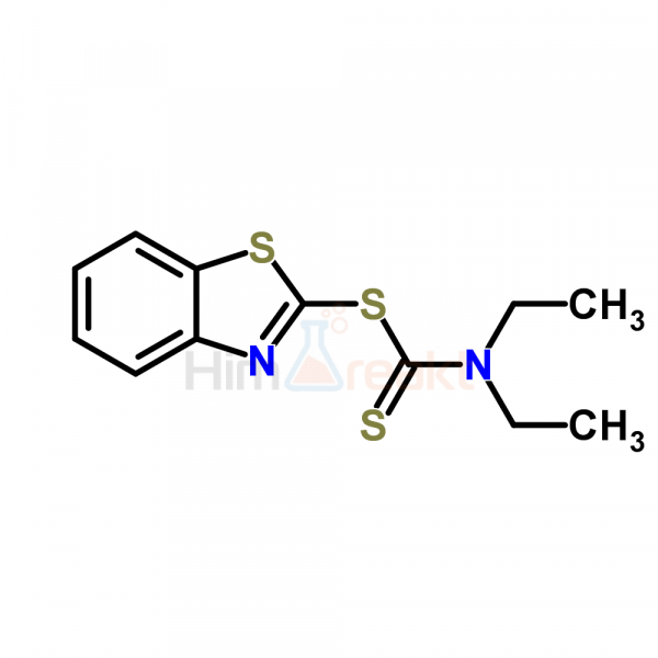 Диэтилдитиокарбаминовая кислота 2-бензотиазолил эфир