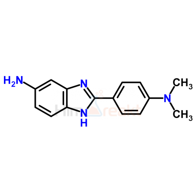 2-(4-Диметиламинофенил)-1H-бензоимидазол-5-ил-амин