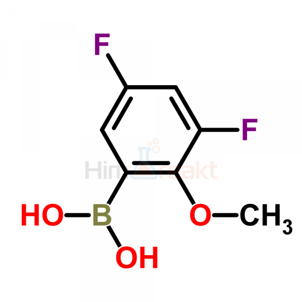 3,5-Дифтор-2-метоксибензолборная кислота