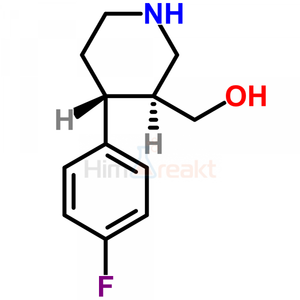 (3S,4R)-(-)-4-(4'-фторфенил)3-гидроксиметил)-пиперидин