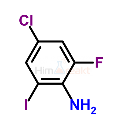 4-Хлор-2-фтор-6-йодоанилин