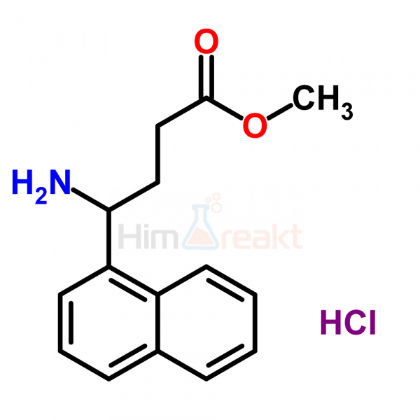 4-Амино-4-нафтален-1-ил-масляная кислота метиловый эфир гидрохлорид