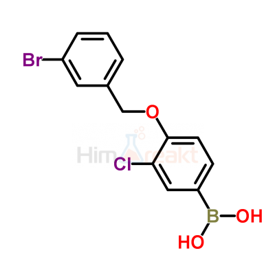4-(3-Бромбензилокси)-3-хлорфенилборная кислота