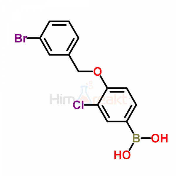 4-(3-Бромбензилокси)-3-хлорфенилборная кислота