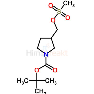3-Метансульфонилоксиметил-пирролидин-1-карбоновая кислота трет-бутиловый эфир