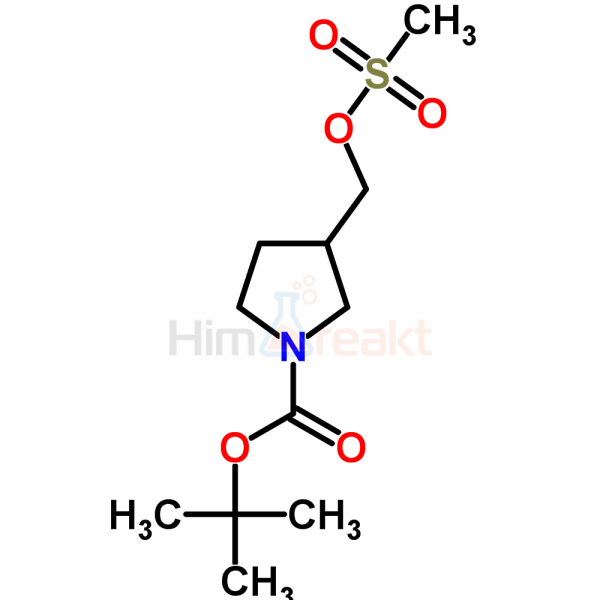 3-Метансульфонилоксиметил-пирролидин-1-карбоновая кислота трет-бутиловый эфир