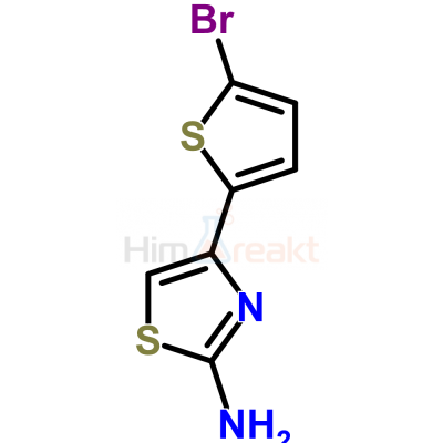 4-(5-Бром-2-тиенил)-1,3-тиазол-2-амин
