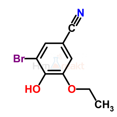 3-Бром-5-этокси-4-гидроксибензонитрил