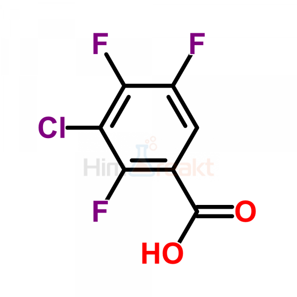 3-Хлор-2,4,5-трифторбензойная кислота