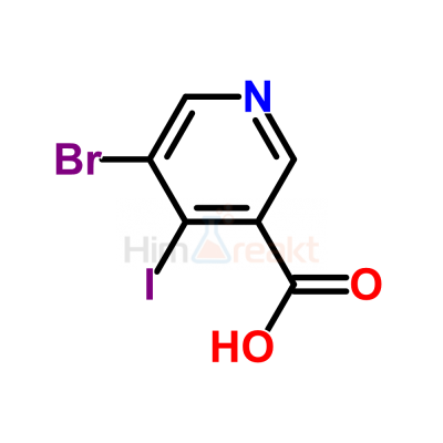 5-Бром-4-йодопиридин-3-карбоновая кислота